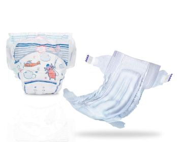 Pack of 27 Disposable Baby Diapers. Unisex Diapers Over 27 lbs Breathable and Lightweight Maximum Absorbency Leak Protective Flexible Waist 16.1 - 23.