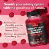Potent Cranberry Gummies 1500mg with D Mannose Urinary Tract Health for Women Men Urinary Flush Bladder Fast Acting Support Supplements with Hibiscus
