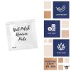 Nail Polish Remover Pads. Pack of 200 Remover Wipes. Non-Sterile Saturated Napkins 2-ply Kit. Non-Woven Cleansing Pads Set with Aloe; Panthenol. Indiv