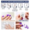 Nail Polish Remover Pads. Pack of 200 Remover Wipes. Non-Sterile Saturated Napkins 2-ply Kit. Non-Woven Cleansing Pads Set with Aloe; Panthenol. Indiv