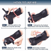 Plantar Fasciitis Night Splint Adjustable Foot Drop Ankle Brace Support Toe Pain